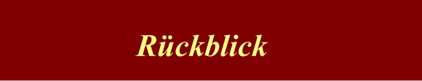 Rückblick